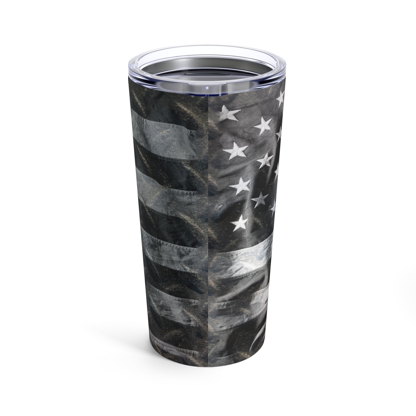 Cool Tumbler 20oz Patriotic Flag Skull