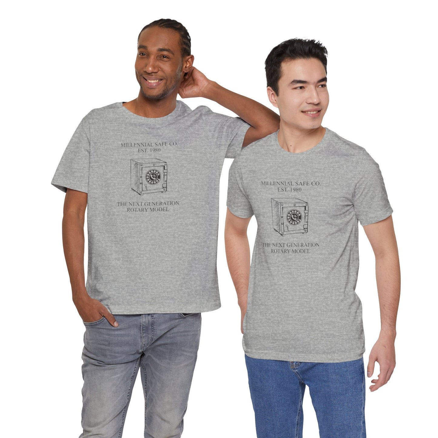 Funny Unisex T-Shirt Heather Grey