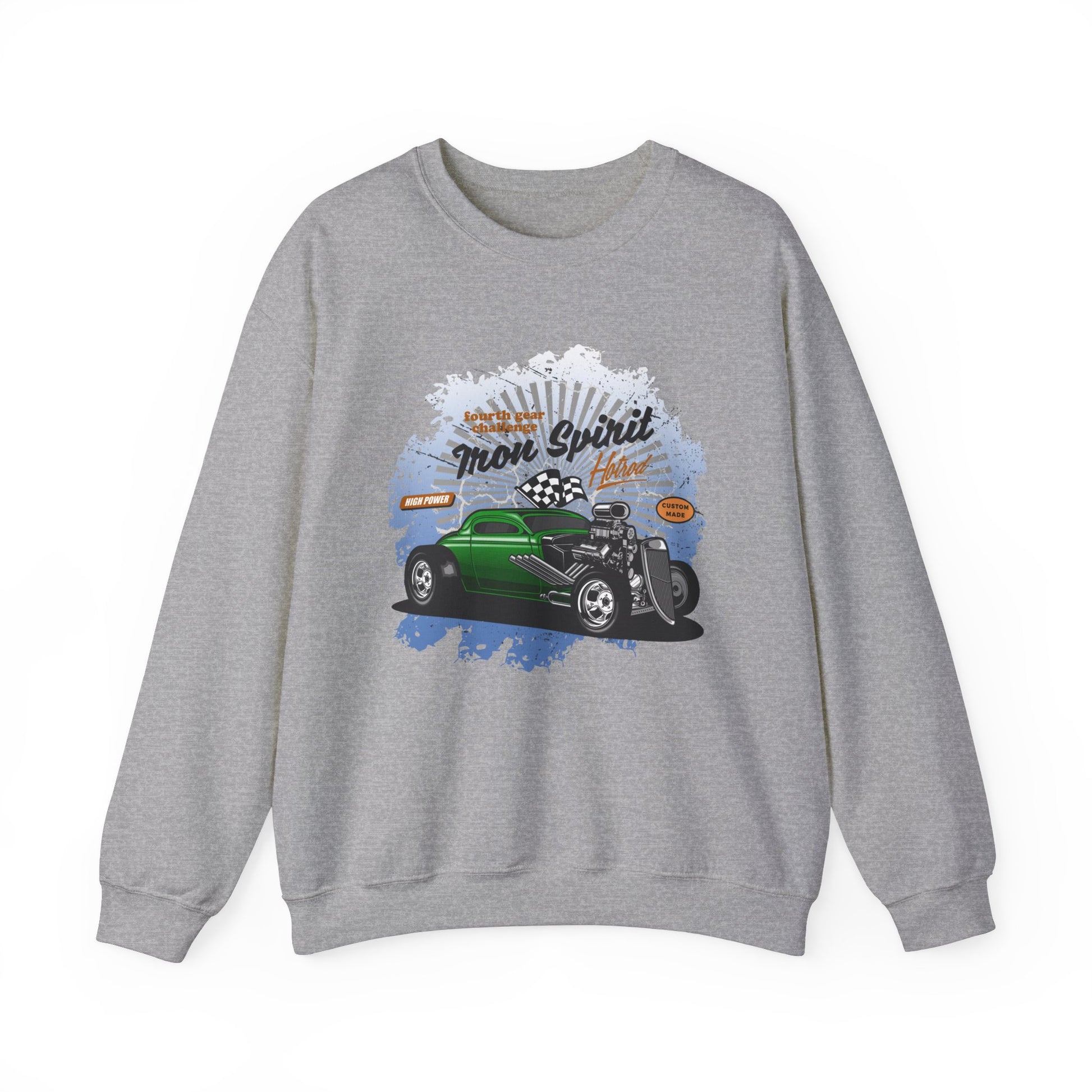 Unisex Cool Sweatshirt Hotrod Grey