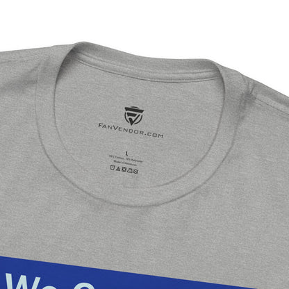 Gray t-shirt with 'Fanvendor.com' logo and text on a white background