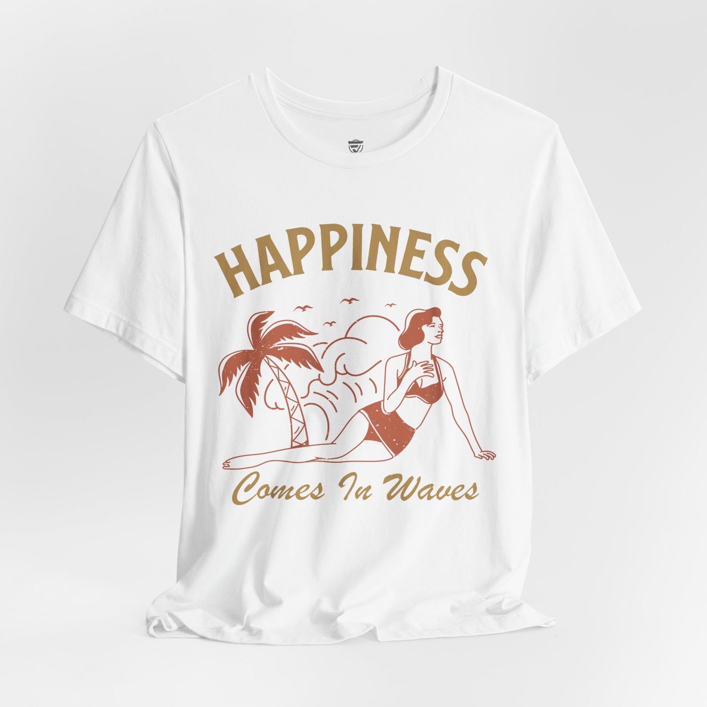 Unisex T-Shirt Beach Vacation White