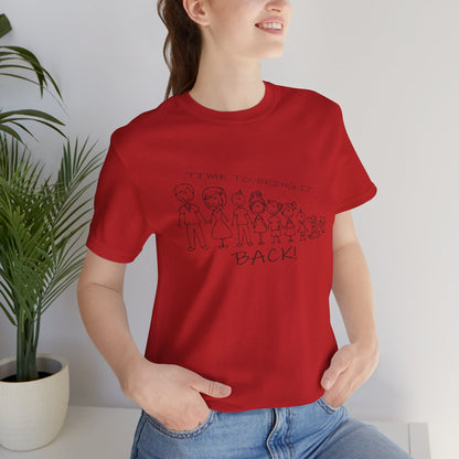 Cool Unisex T-Shirt Heather Red