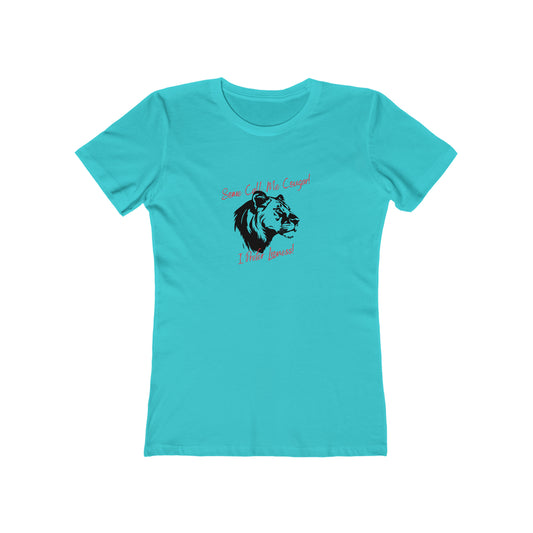 Funny Women's Graphic Tee Blue