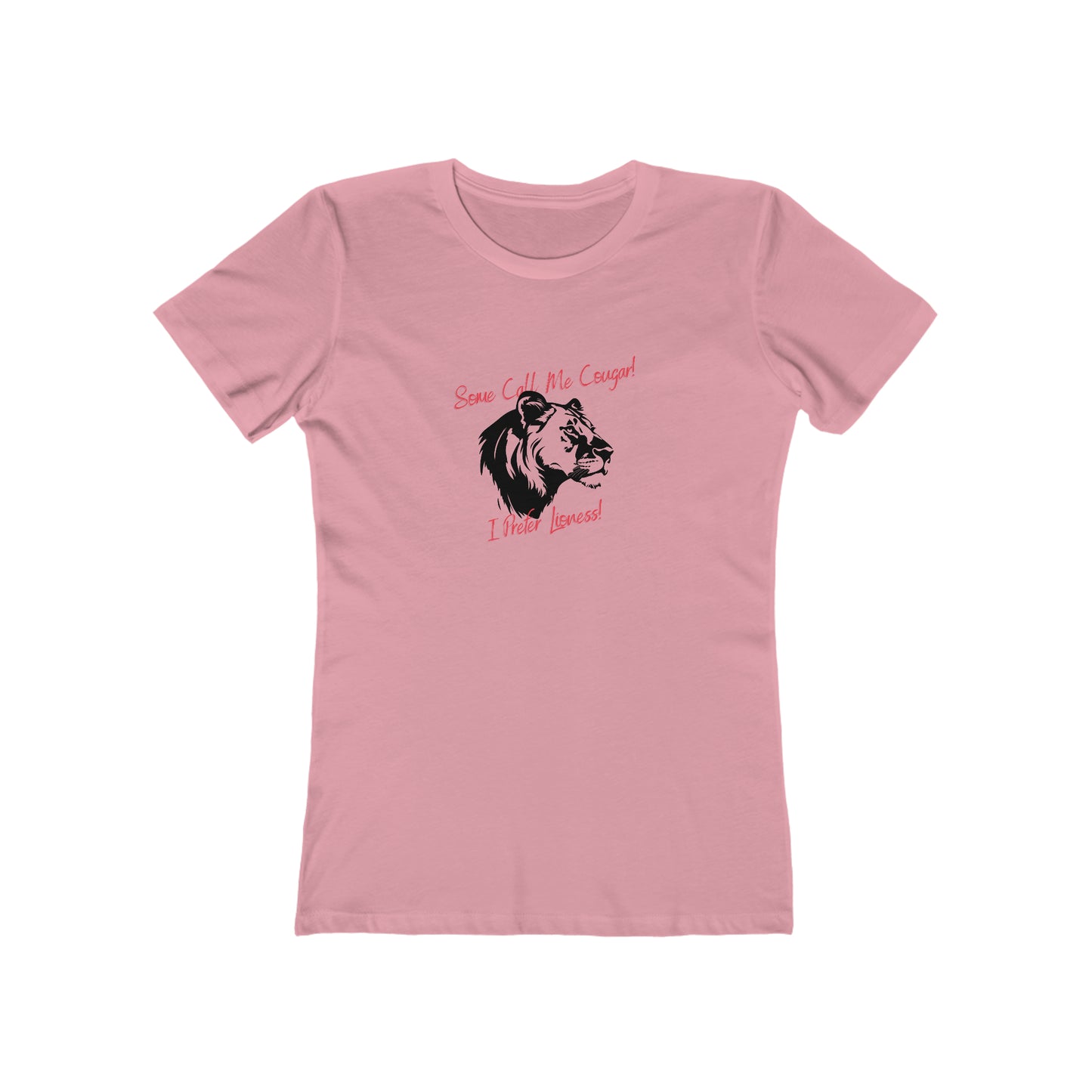 Funny Women's Graphic Tee Pink