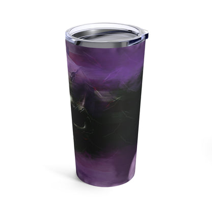 20oz Tumbler American Flag Skull 