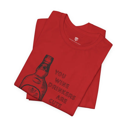 Funny Unisex T-Shirt Red