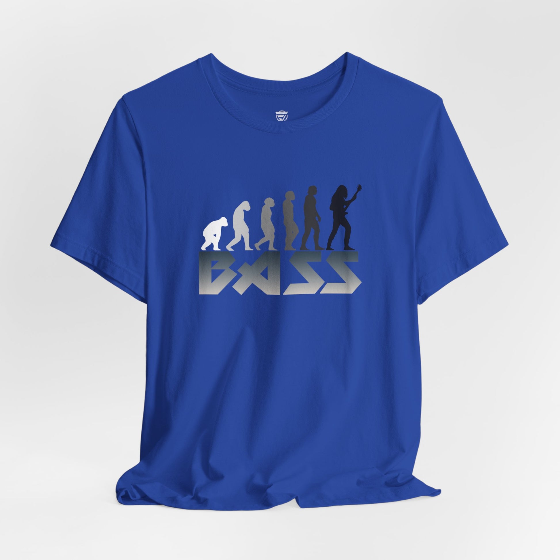 Unisex T-Shirt Bass Guitar Blue