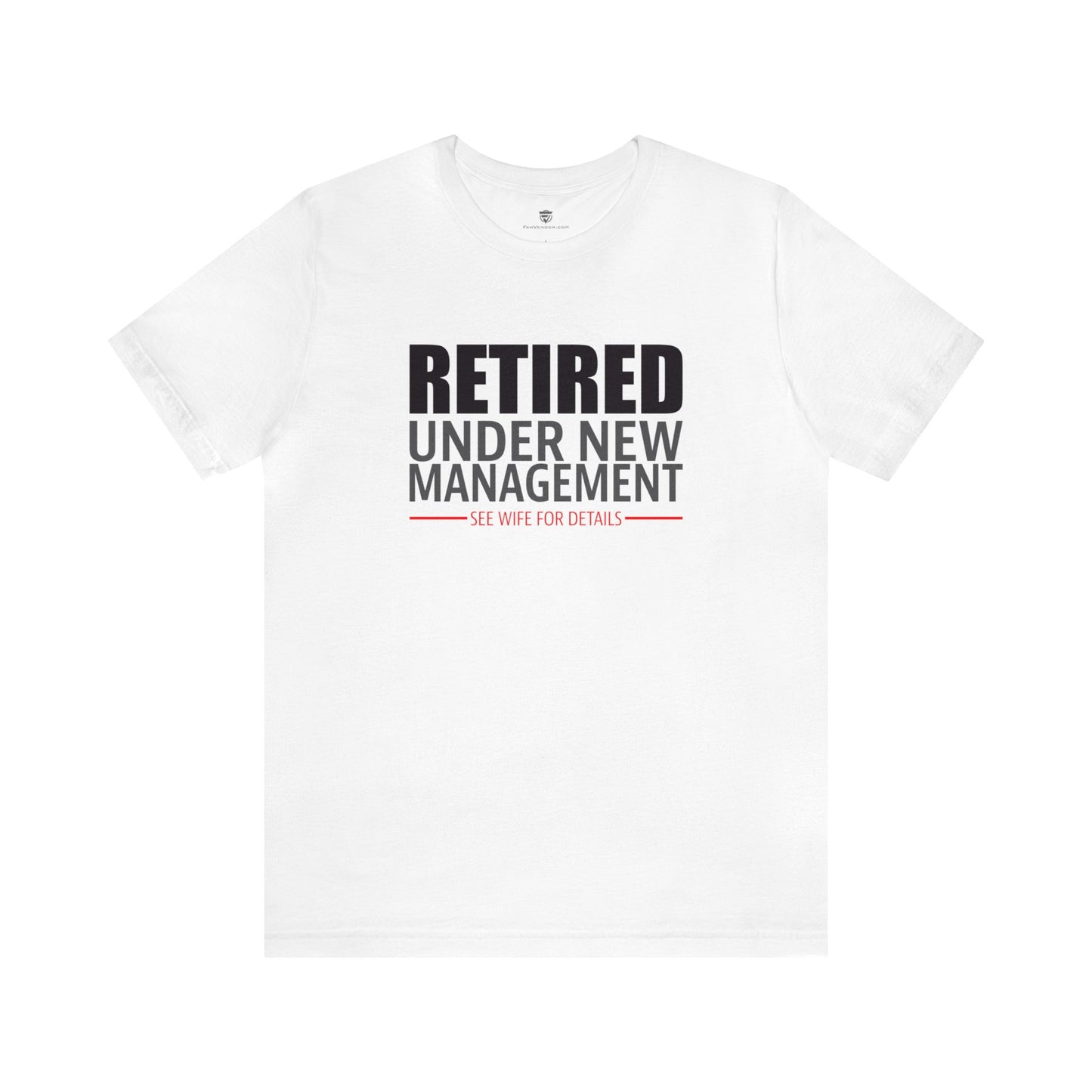 Funny Retirement Graphic Tee White