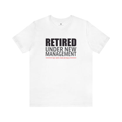 Funny Retirement Graphic Tee White