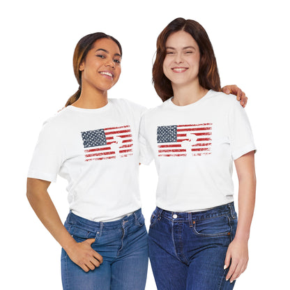 Unisex T-Shirt Mom America White