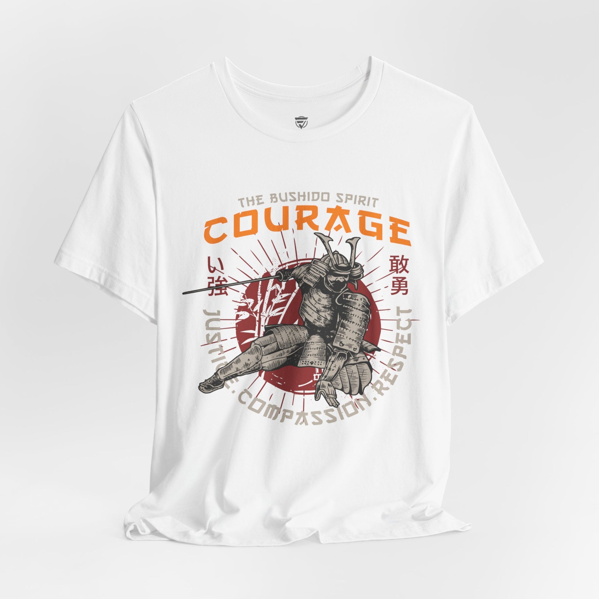 Unisex T-Shirt Samurai White