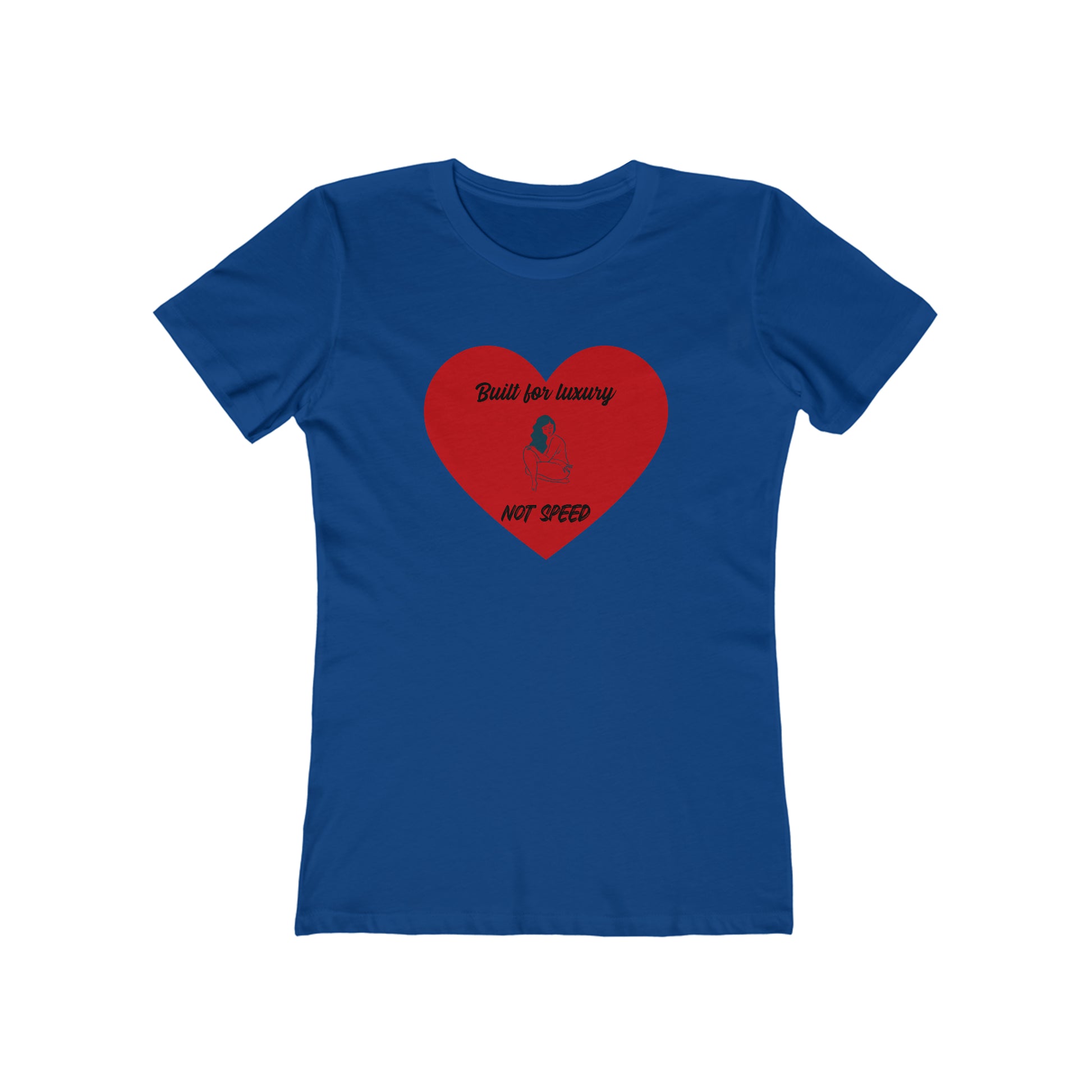 Funny T-Shirt for Women Blue