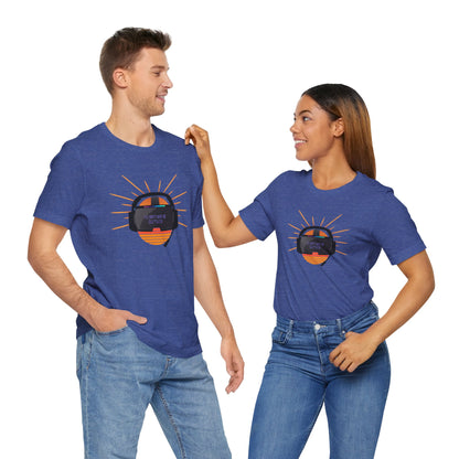 Funny Unisex T-Shirt Gamer Blue