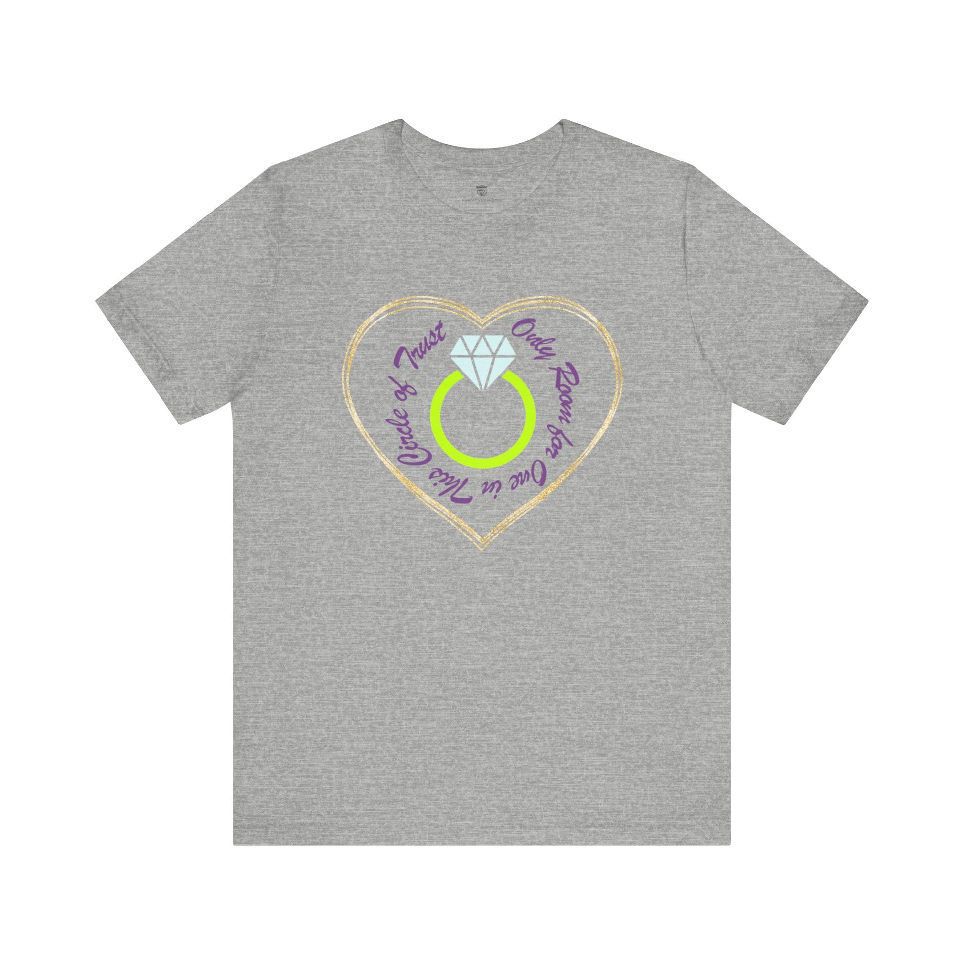 Funny Unisex T-Shirt Romantic Grey