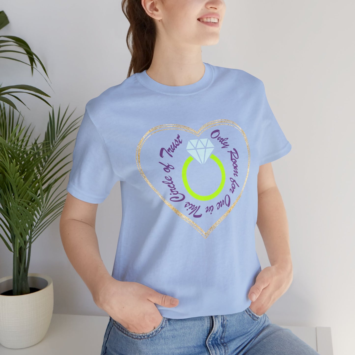 Funny Unisex T-Shirt Romantic Blue