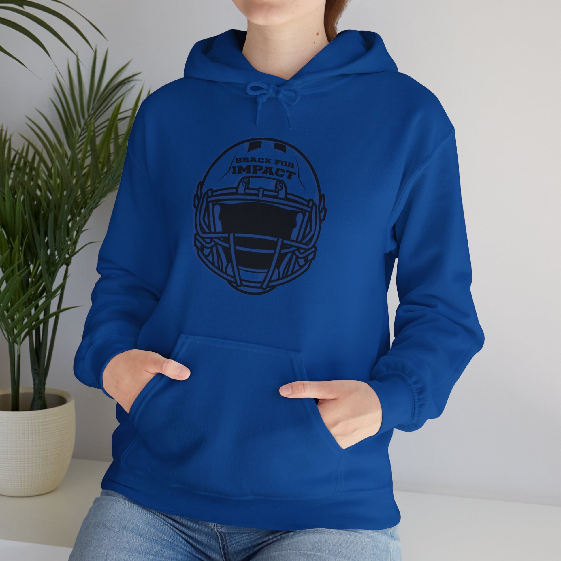 Unisex Blue Hoodie