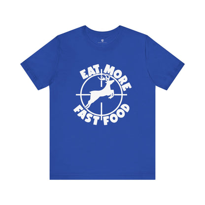 Funny Unisex T-Shirt Hunting Deer Blue