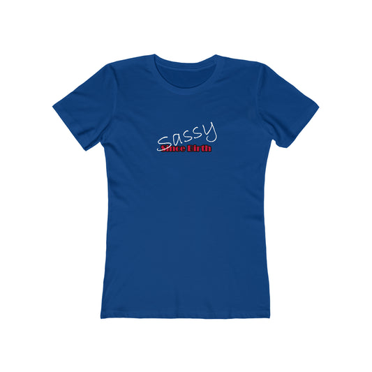 Funny Women's T-Shirt Blue