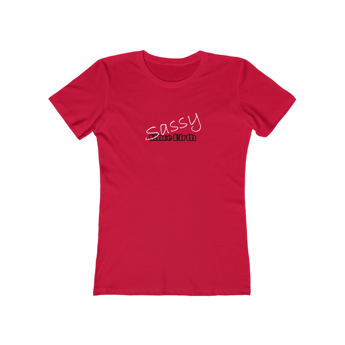 Funny Women's T-Shirt Red