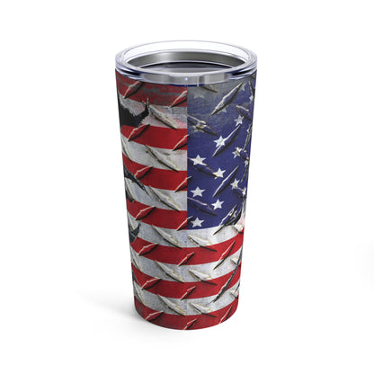 Cool Tumbler 20oz Patriotic Flag