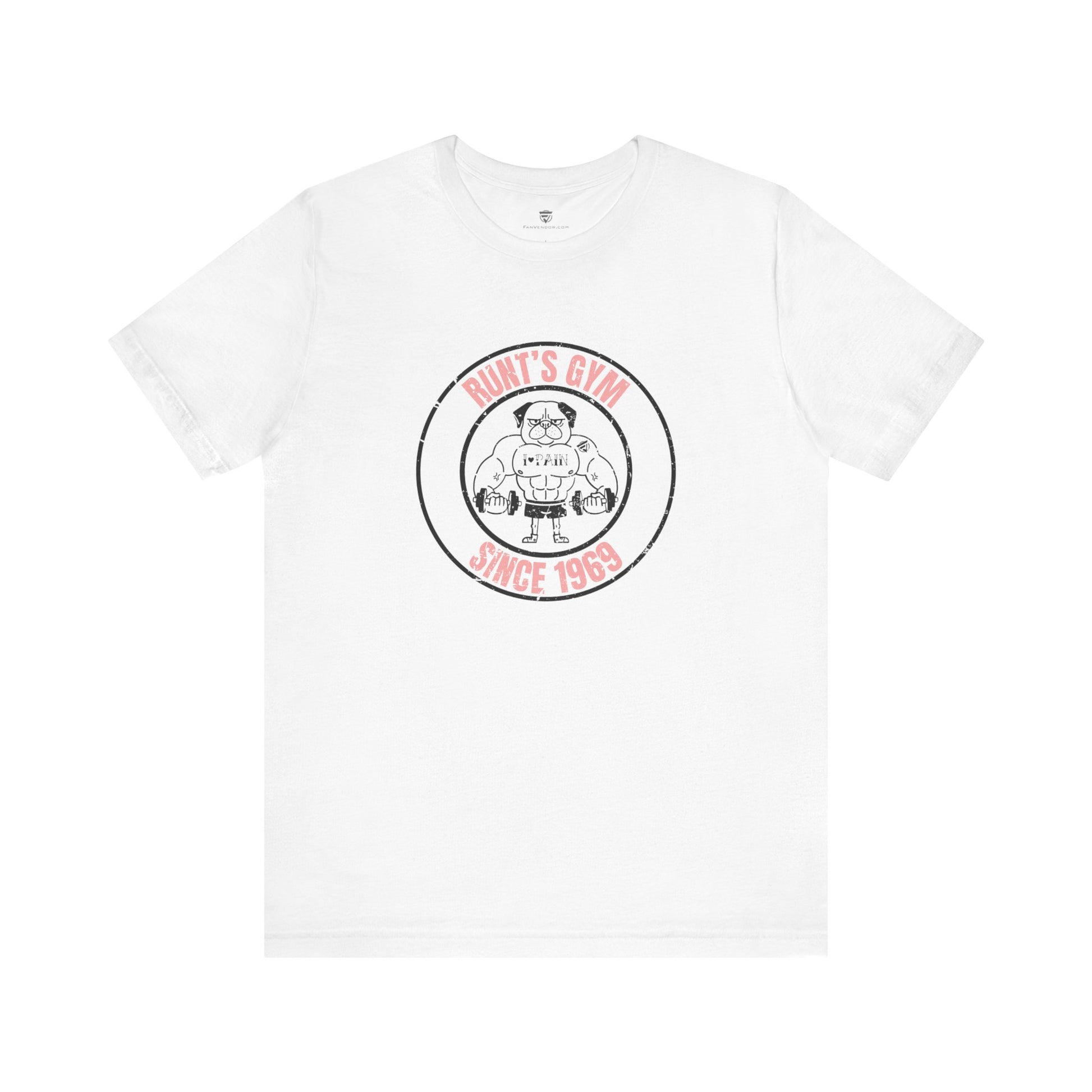 Funny Unisex T-Shirt Gym White