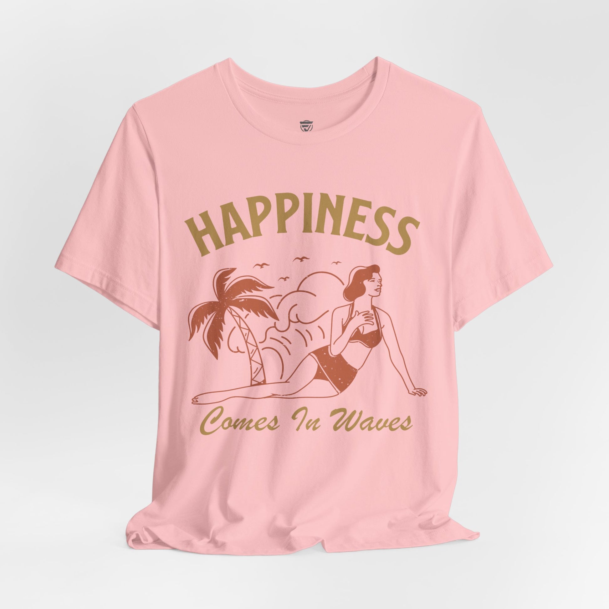 Unisex T-Shirt Beach Vacation Pink