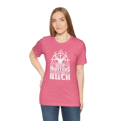 Cool Hunter Unisex T-Shirt Deer Pink