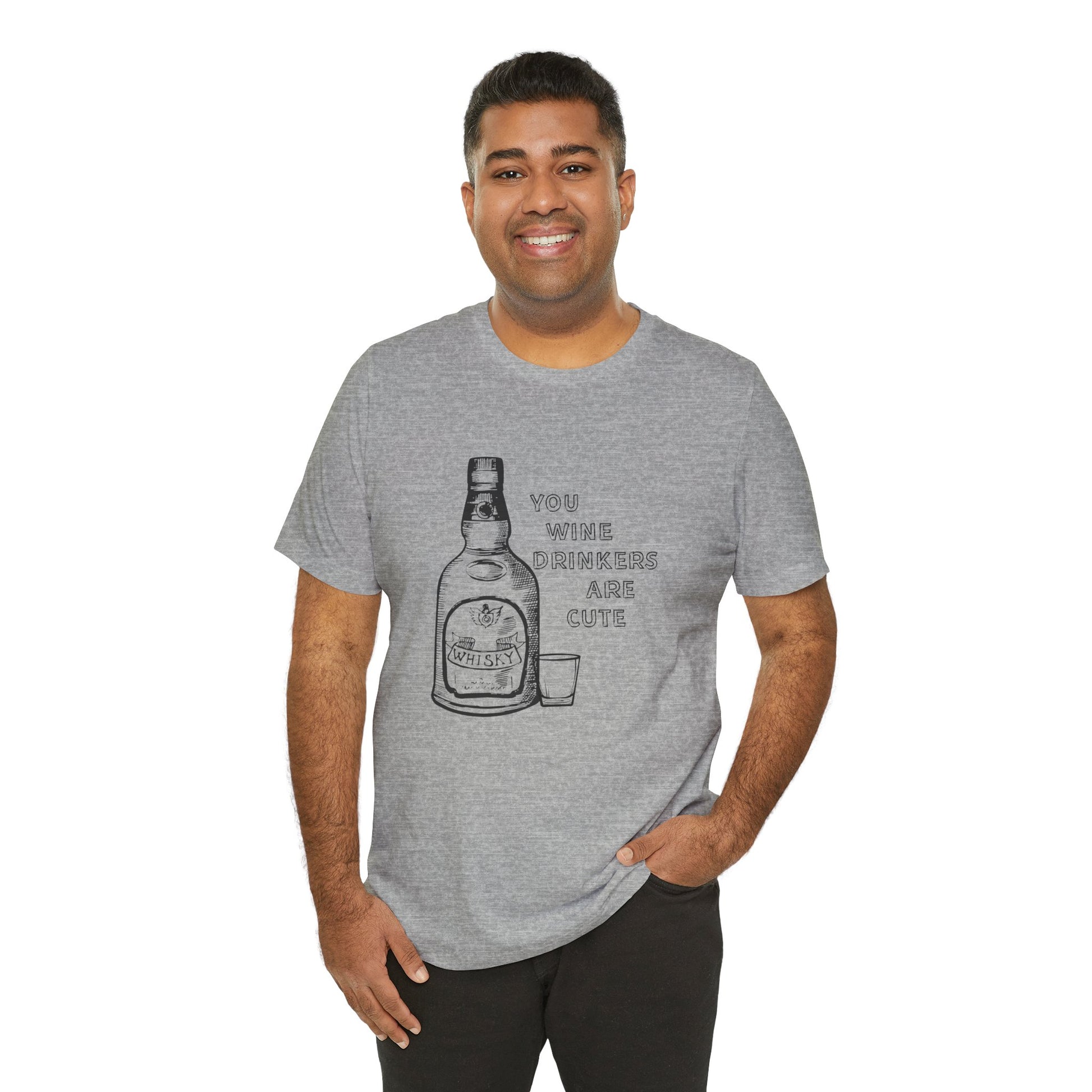 Funny Unisex T-Shirt Grey