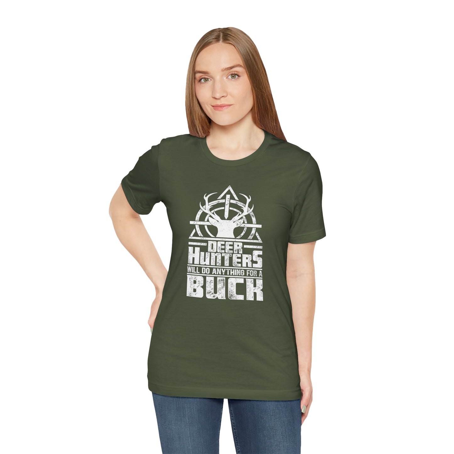 Cool Hunter Unisex T-Shirt Deer Green