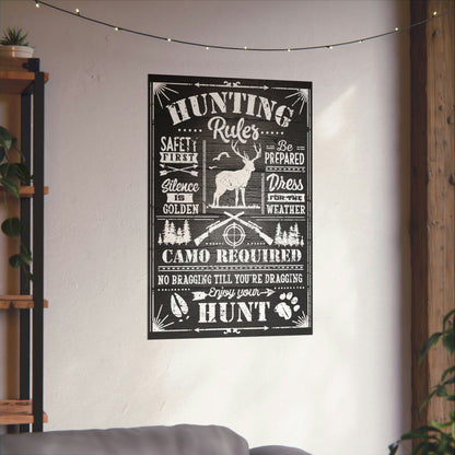 Cool Funny Hunting Poster Graphic Design