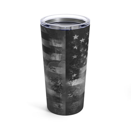 Cool Tumbler 20oz Patriotic American Flag Soldier Veteran 