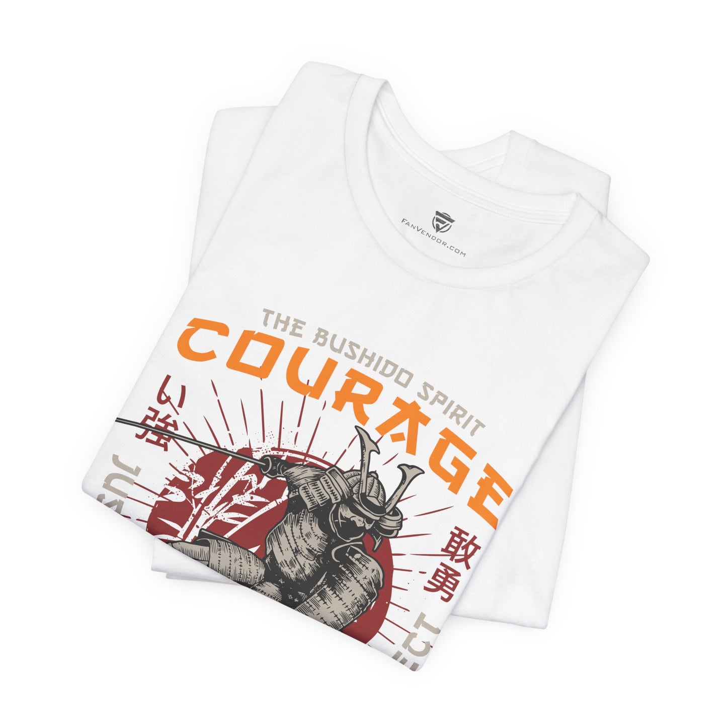 Unisex T-Shirt Samurai White