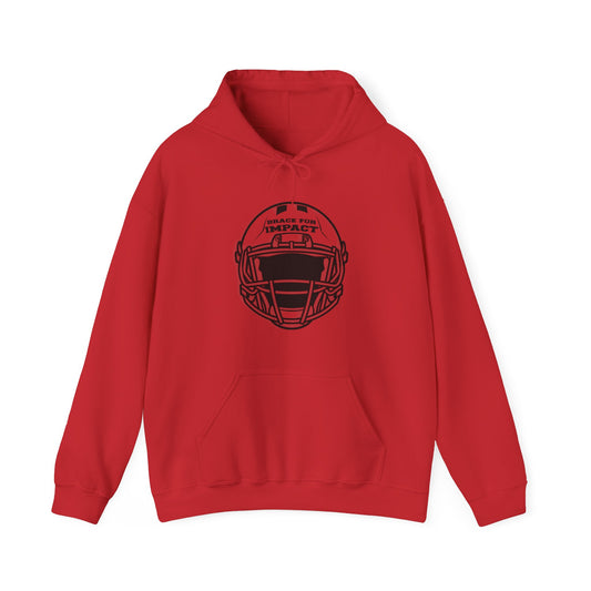 Red Football Hoodie