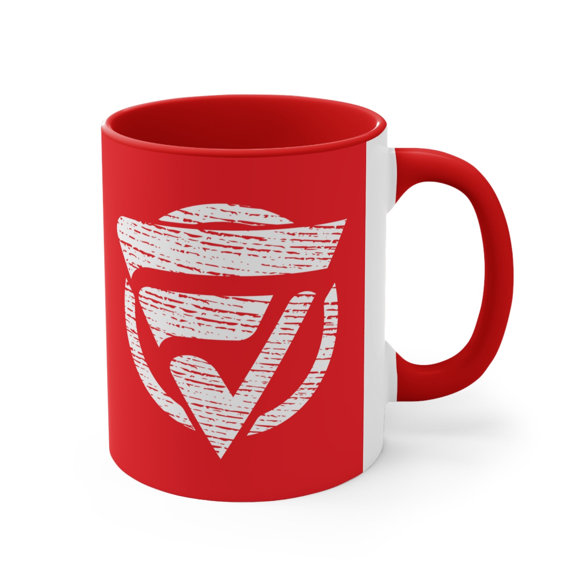 Accent Coffee Mug Logo Fan Vendor Red