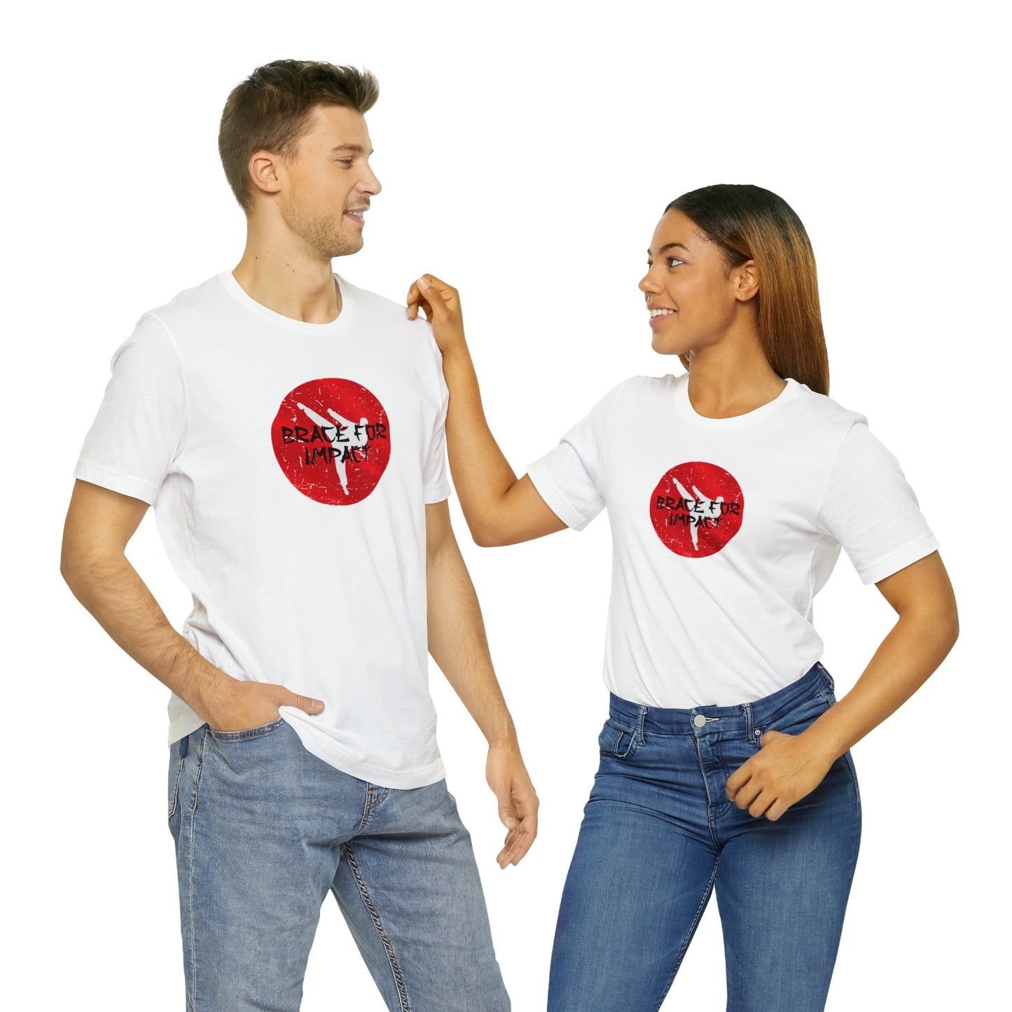 Karate Unisex Graphic Tee White