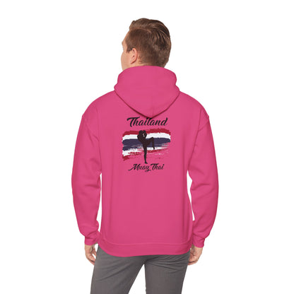 Unisex Hoodie Thailand Muay Thai Marital Arts Pink