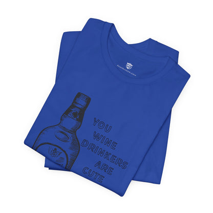 Funny Unisex T-Shirt Blue