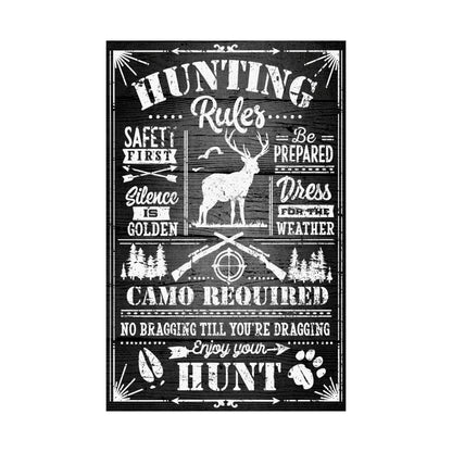 Cool Funny Hunting Poster Graphic Design