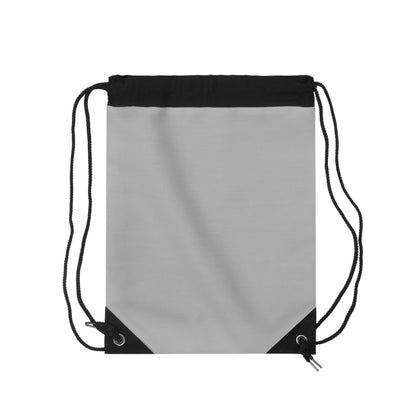 Athletic Drawstring Bag Gym Fitness Grey