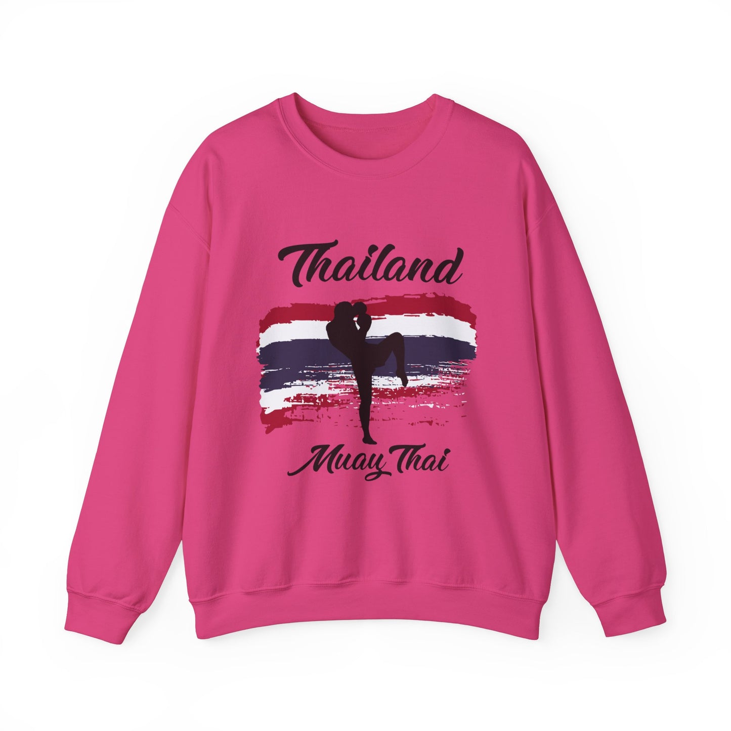 Unisex Muay Thai Sweatshirt Thailand Pink