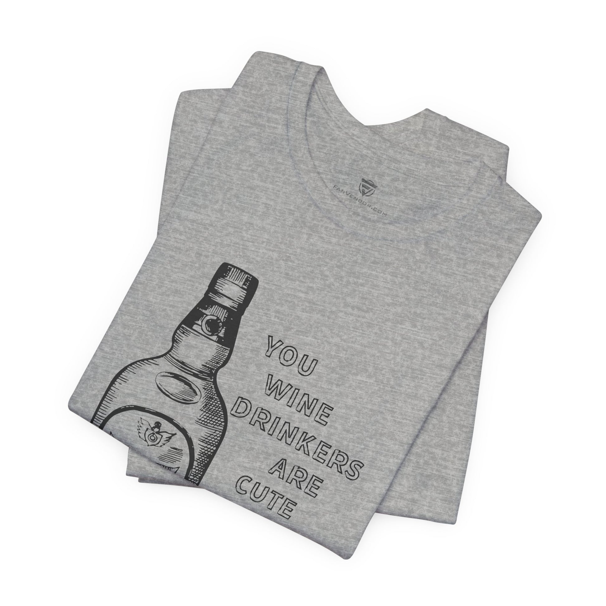 Funny Unisex T-Shirt Grey