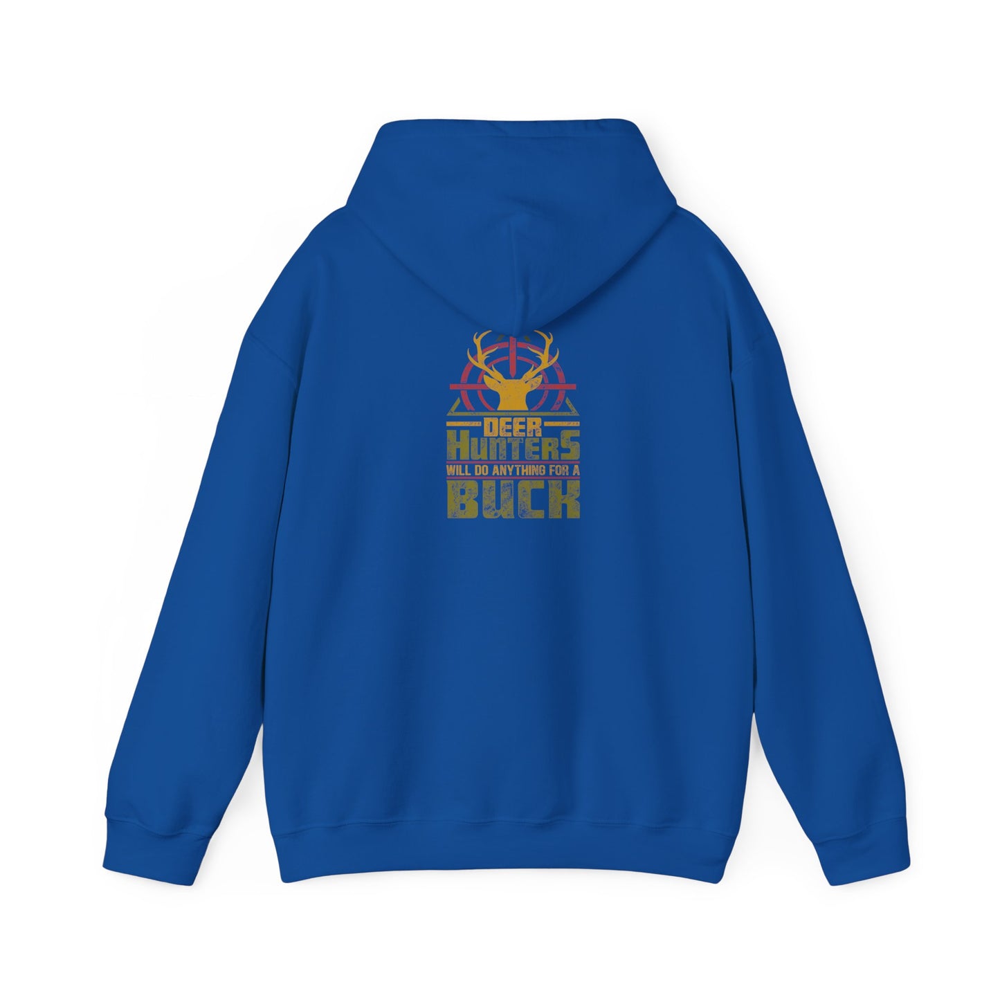 Unisex Hoodie Deer Hunter Blue