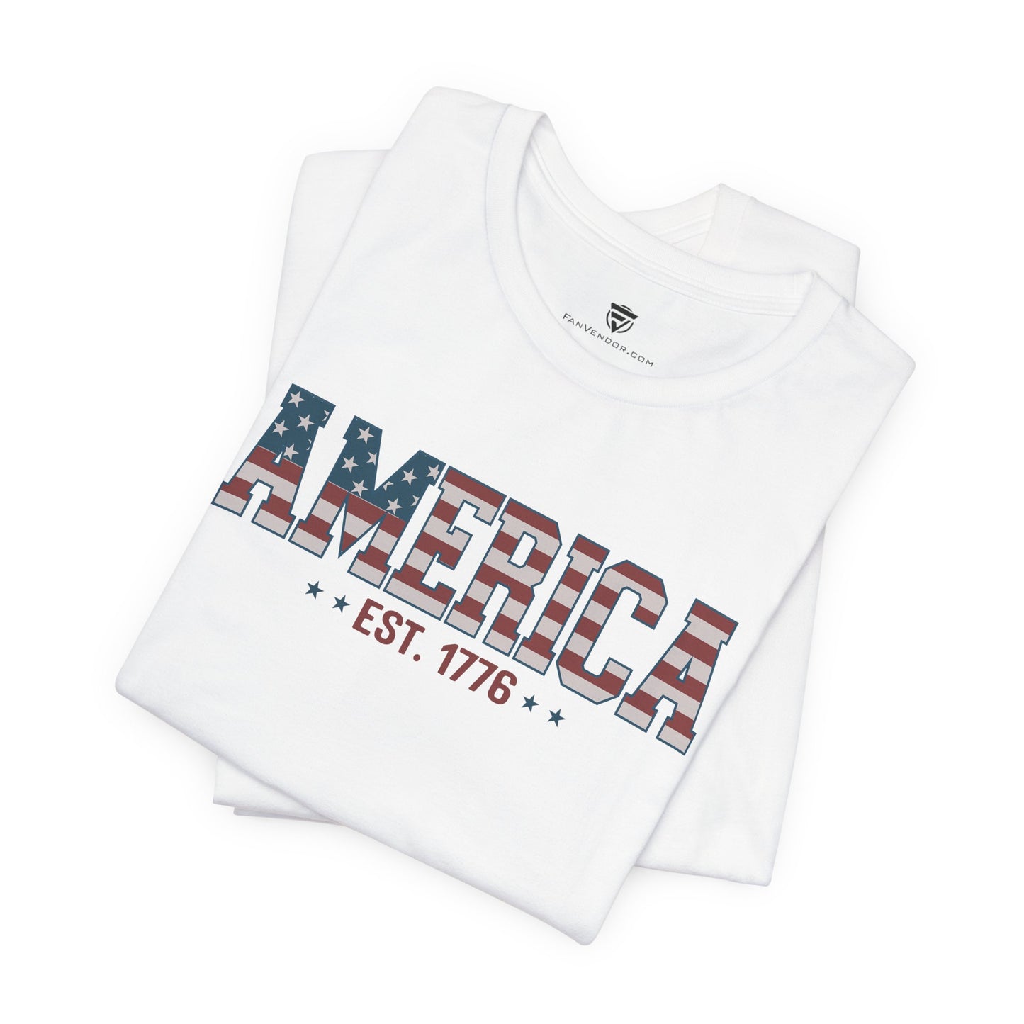 Unisex Graphic T-Shirt - Patriotic - 1776 - America