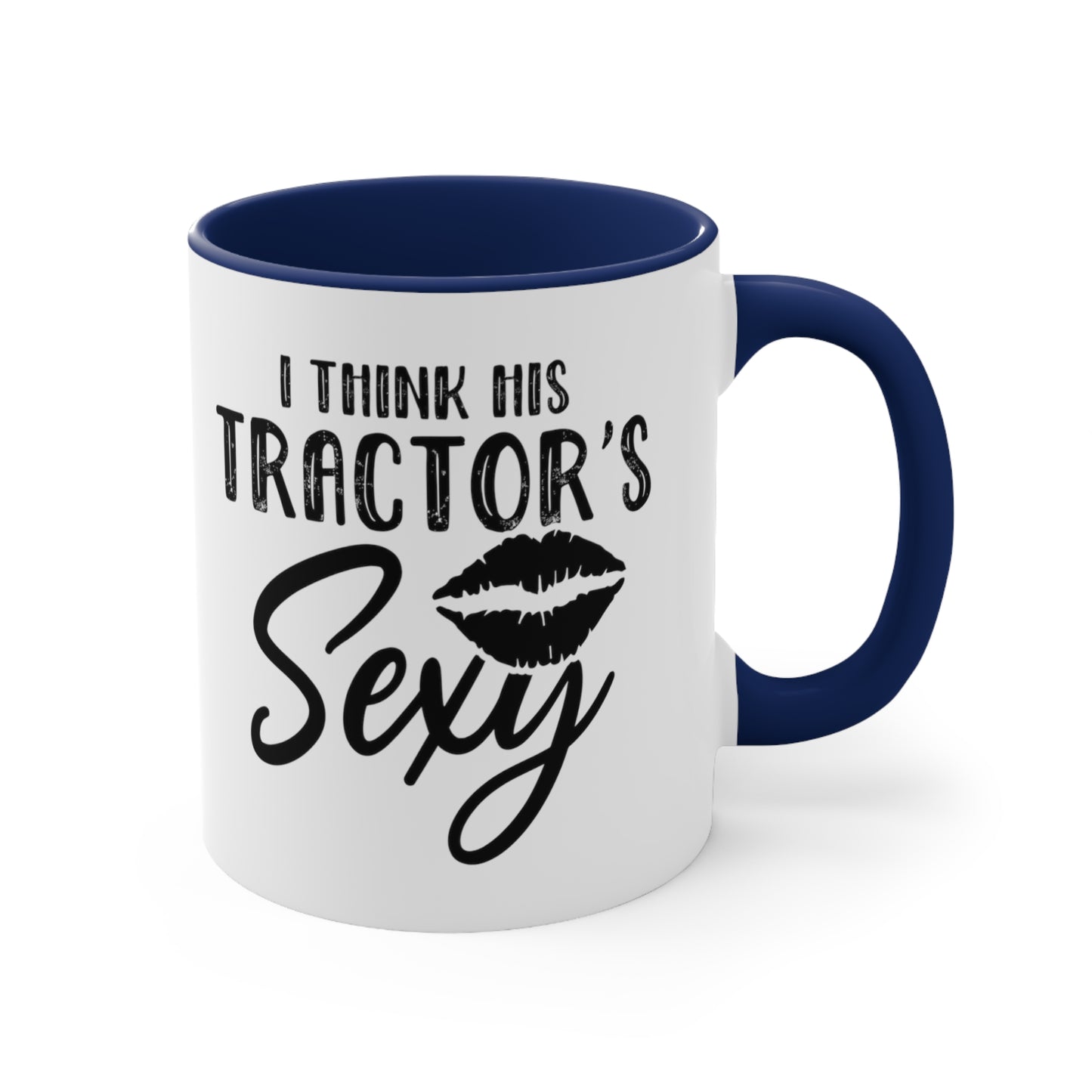 Accent Coffee Mug Funny Woman Navy