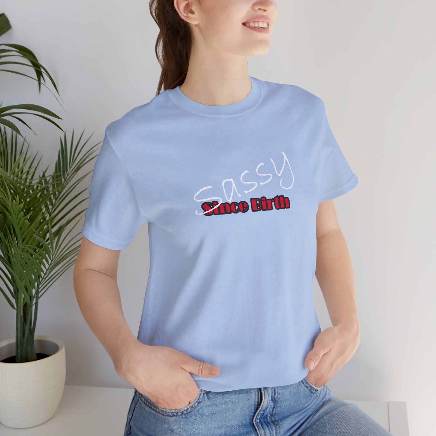 Funny Unisex T-Shirt Humor Women Blue