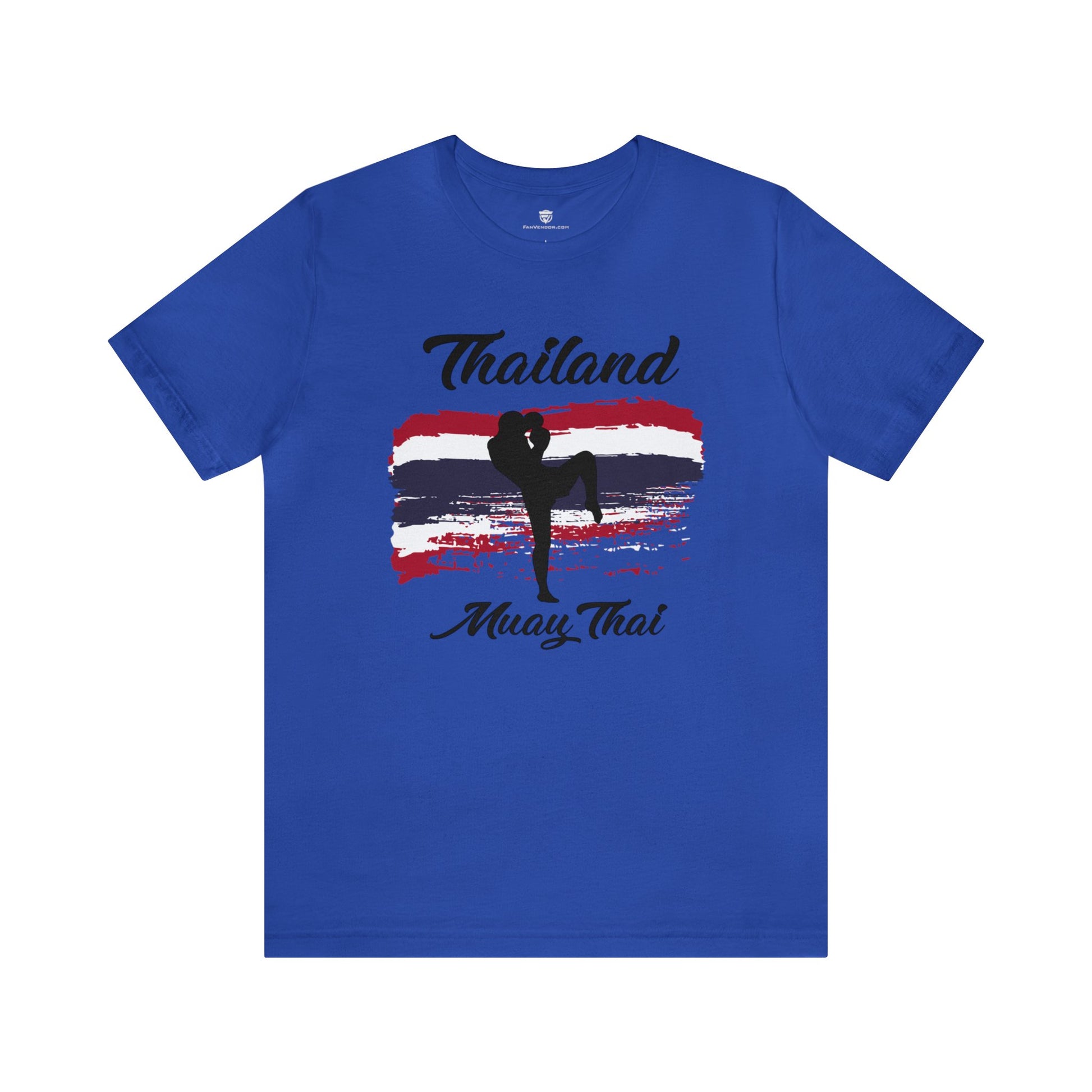 Thailand Muay Thai Graphic Tee Blue