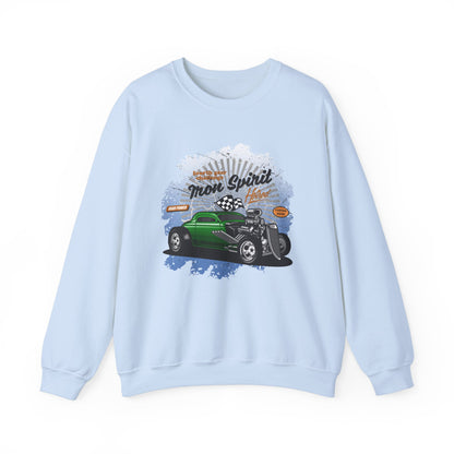 Unisex Cool Sweatshirt Hotrod Blue