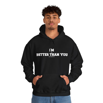 Unisex Hoodie Motivational Sports Black