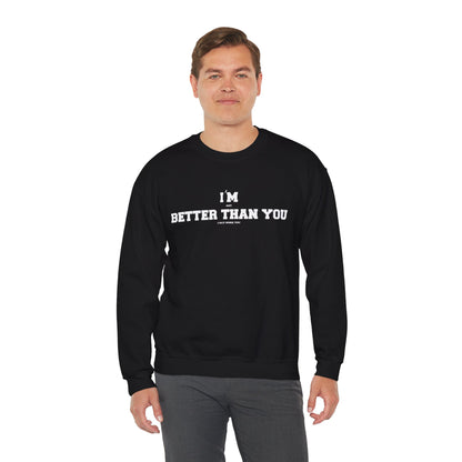 Unisex Motivational Sweatshirt Black