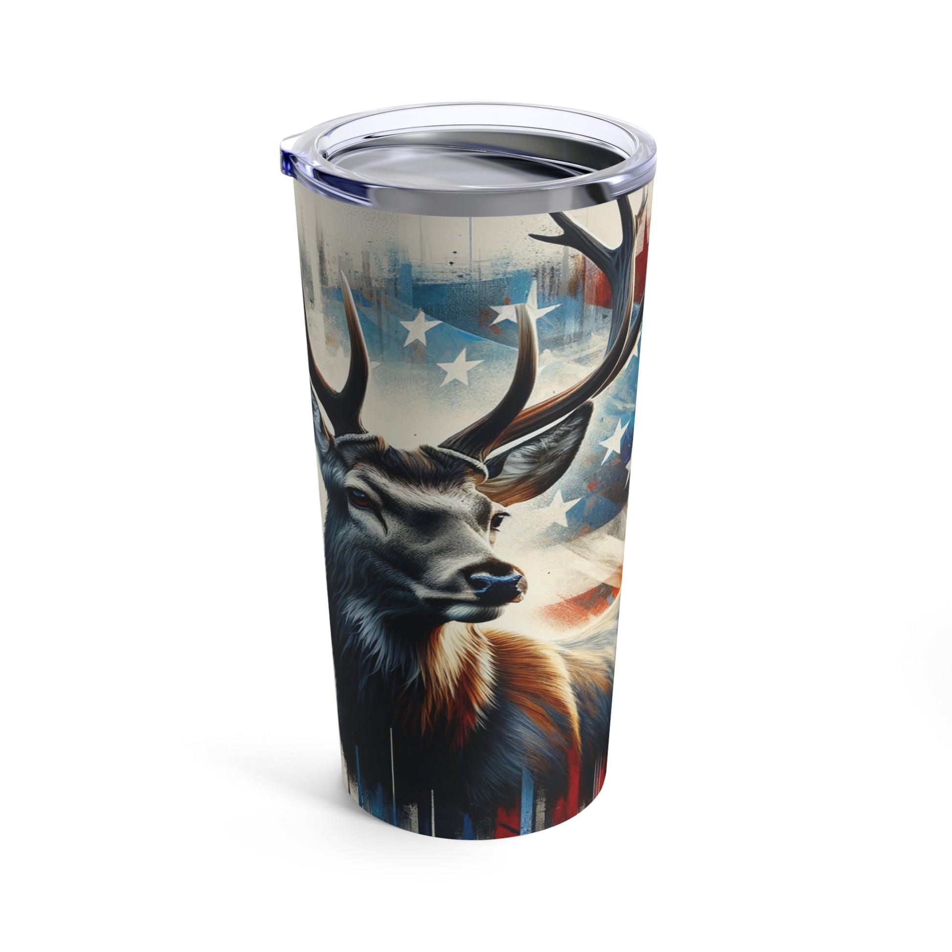 Cool Tumbler 20oz Deer Hunter American Flag